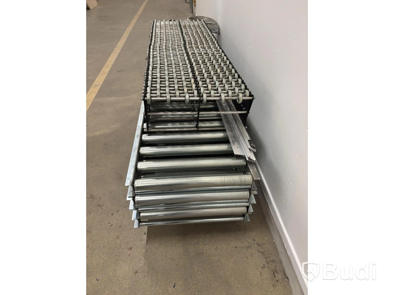 KBS roller conveyor, with rollers and control equipment