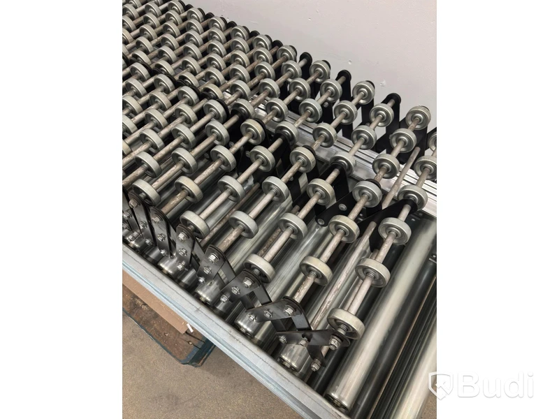 KBS roller conveyor, with rollers and control equipment