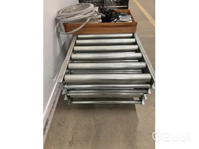KBS roller conveyor, with rollers and control equipment