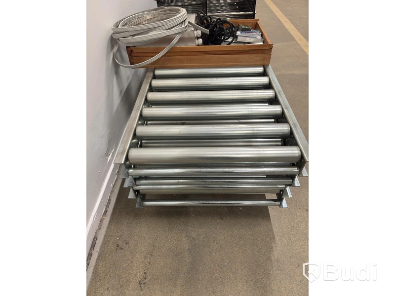 KBS roller conveyor, with rollers and control equipment