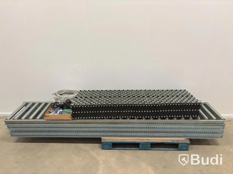 KBS roller conveyor, with rollers and control equipment