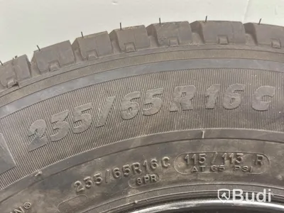 4 st. Kompletta Hjul Michelin, 2sommardäck , 35/65R16C. 115/113