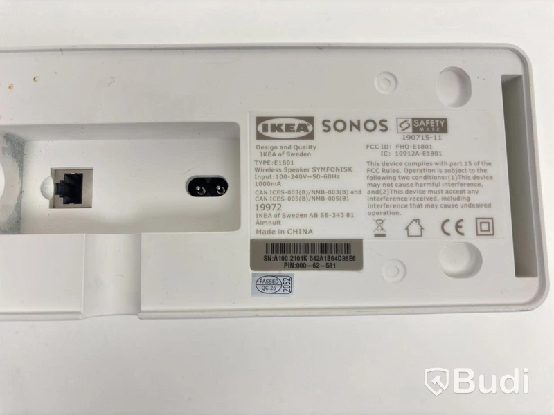 Högtalare Sonos, E1801