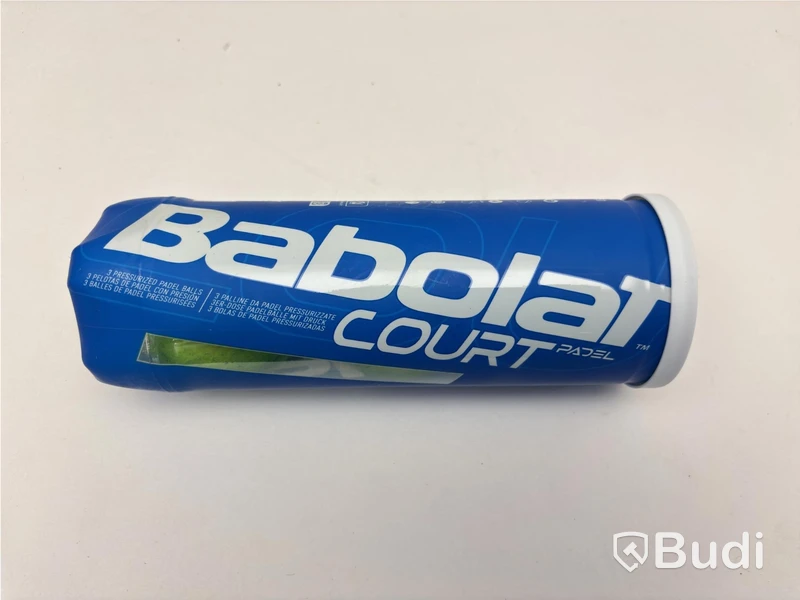 Lot of Babolat padel balls, 37 tubes