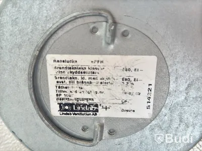 Lindab EPFH clean-out hatch on wheels