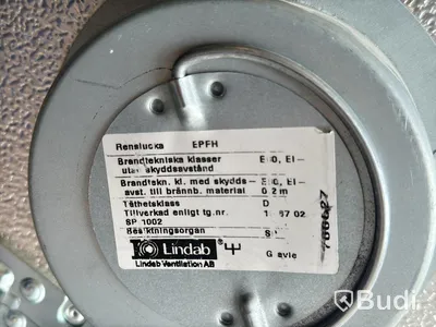 Lindab EPFH clean-out hatch on wheels