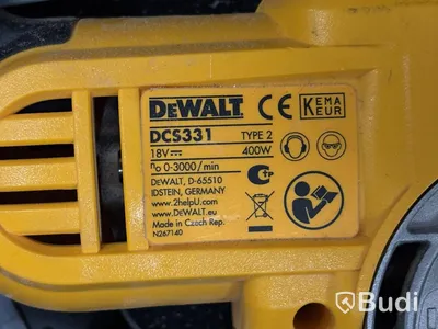 DeWalt tool trolley incl. DeWalt jigsaw, DCS331