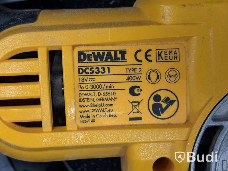 DeWalt tool trolley incl. DeWalt jigsaw, DCS331