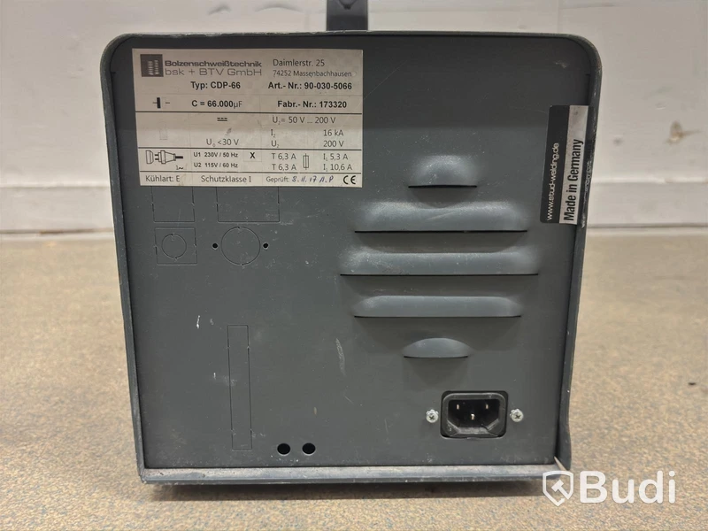 Bultsvetsenhet Bolzenschweißtechnik bsk + BTV GmbH, CDP-66