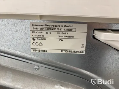 Tvättmaskin och torktumlare Siemens