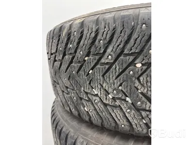 Set of 4 studded M&S wheels, Nokian Hakkapeliitta 8 SUV, 265/60 R18