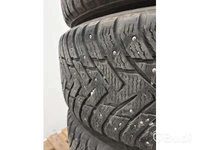 Set of 4 studded M&S wheels, Nokian Hakkapeliitta 8 SUV, 265/60 R18