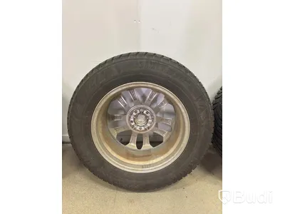 4 studded winter wheels, Kumho WinterCraft SUV, 225/65 R17 106T