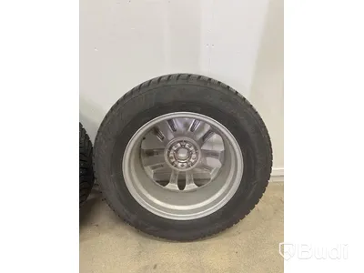 4 studded winter wheels, Kumho WinterCraft SUV, 225/65 R17 106T