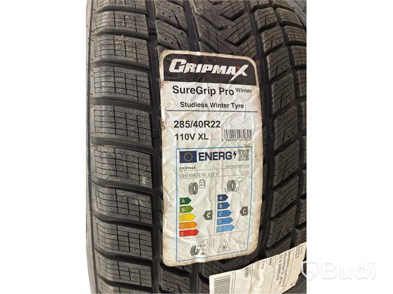 2 st. vinterdäck Gripmax, SureGrip Pro Winter, 285/40R22 110V XL