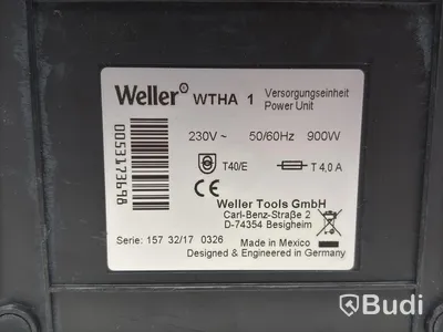 Varmluftsstation Weller, WTHA 1