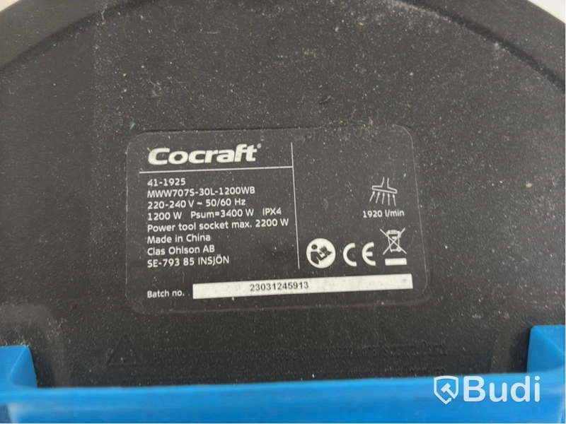 Grovdammsugare Cocraft, 41-925
