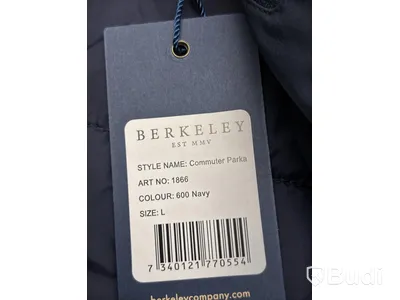 Jacka Commuter Parka Berkely stl. L