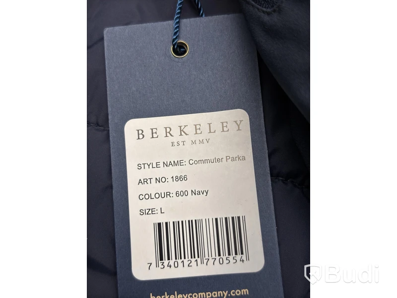 Jacka Commuter Parka Berkely stl. L
