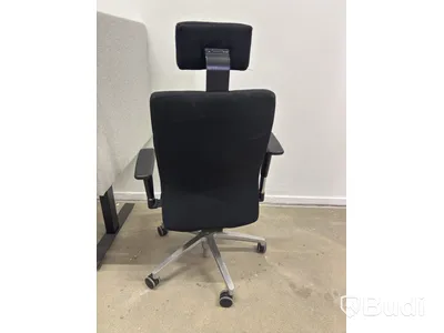 Height-adjustable desk with screen, Edsbyn, incl. office chair