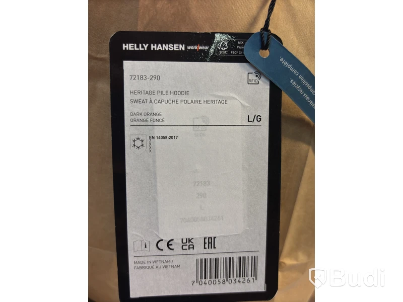 Helly Hansen Pälsfiberjacka stl. L/G