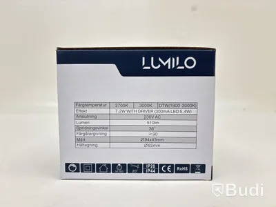 10 st. Led-lampor Lumilo, Lo-lein0105