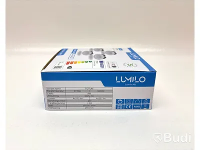 5 st. 4-pack LED-lampor Lumilo, Totum W 2700k, Quick Link