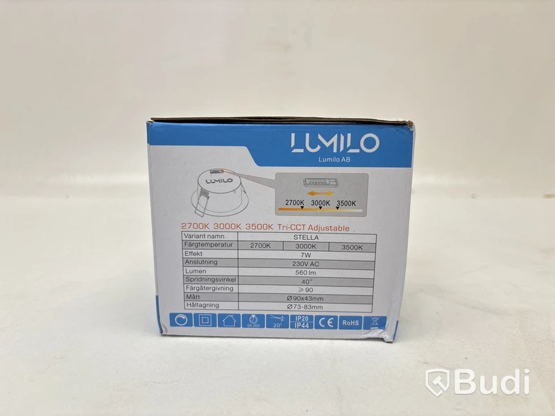 10 st. Led-lampor Lumilo, Stella B