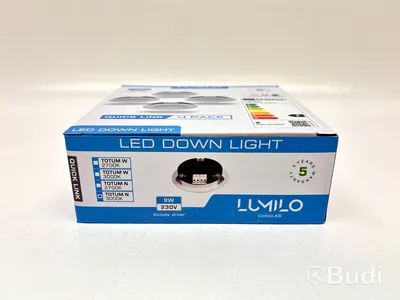 5 st. 4-pack LED-lampor Lumilo, Totum N 3000k, Quick Link
