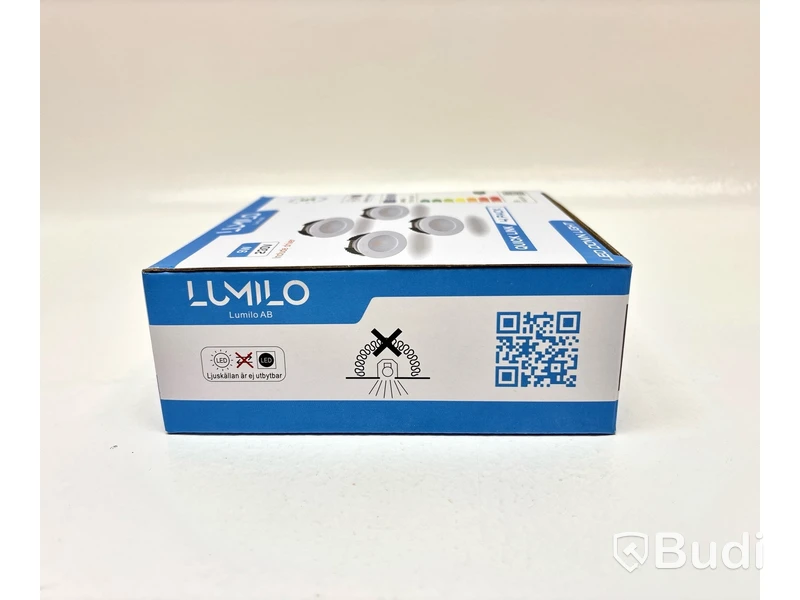 5 st. 4-pack LED-lampor Lumilo, Totum N 3000k, Quick Link