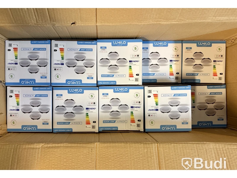 26 st. 4-pack LED-lampor Lumilo, Totum N 3000k, Quick Link