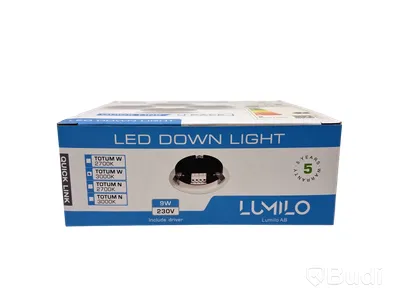 5 st. 4-pack LED-lampor Lumilo, Totum W 3000k, Quick Link