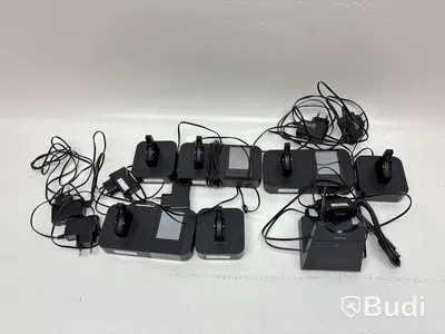 10 st. Hörlurar Jabra olika modeller med diverse tillbehör.