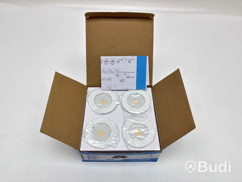5 st. 4-pack LED-lampor Lumilo, Totum W 2700k, Quick Link
