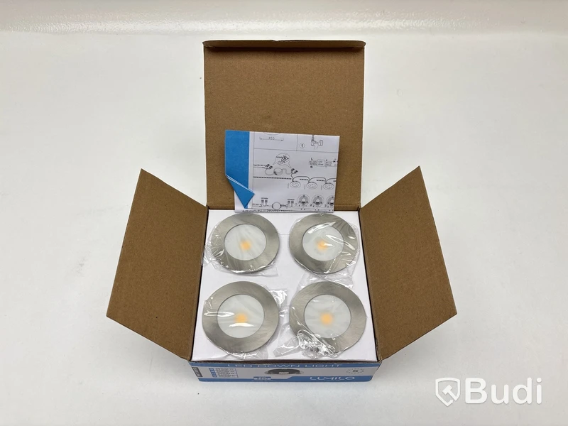5 st. 4-pack LED-lampor Lumilo, Totum N 2700k, Quick Link