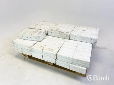 Parti med plattor i travertine, 40x40 cm