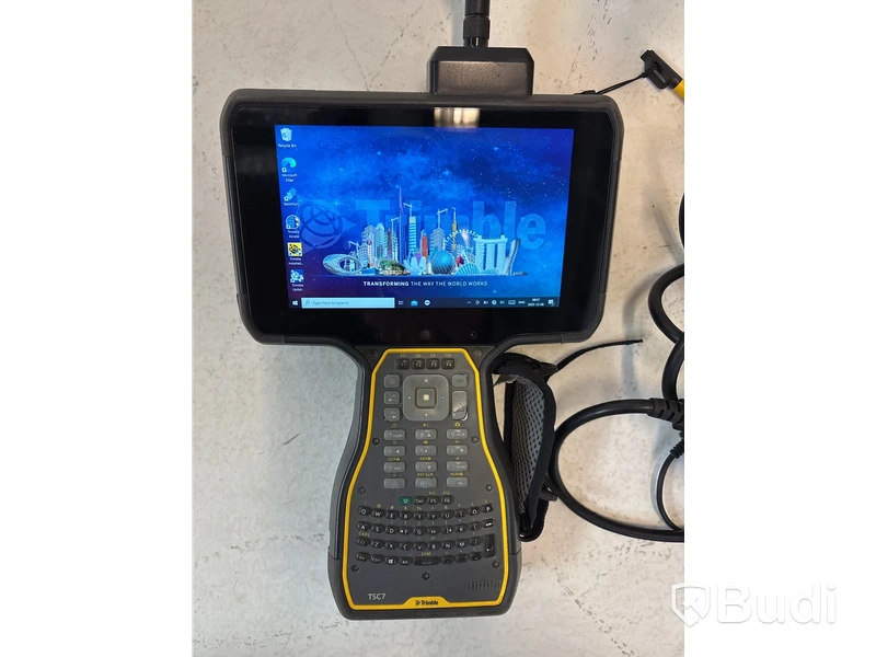 Totalstation Trimble S7, med tripod och fältdatorer