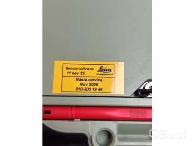 Leica Geosystem - fältdator, mätutrustning, teleskåpstång