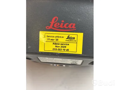 Leica Geosystem - fältdator, mätutrustning, teleskåpstång