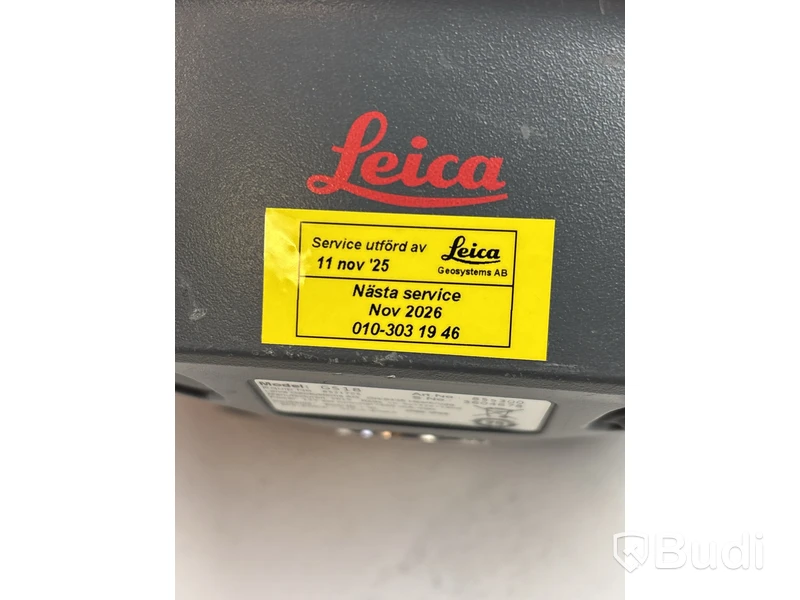 Leica Geosystem - fältdator, mätutrustning, teleskåpstång