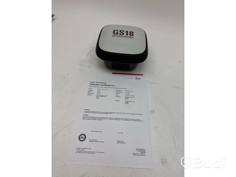 Leica Geosystem - fältdator, mätutrustning, teleskåpstång