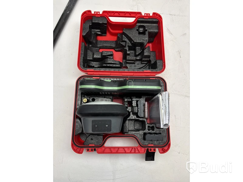Leica Geosystem - fältdator, mätutrustning, teleskåpstång