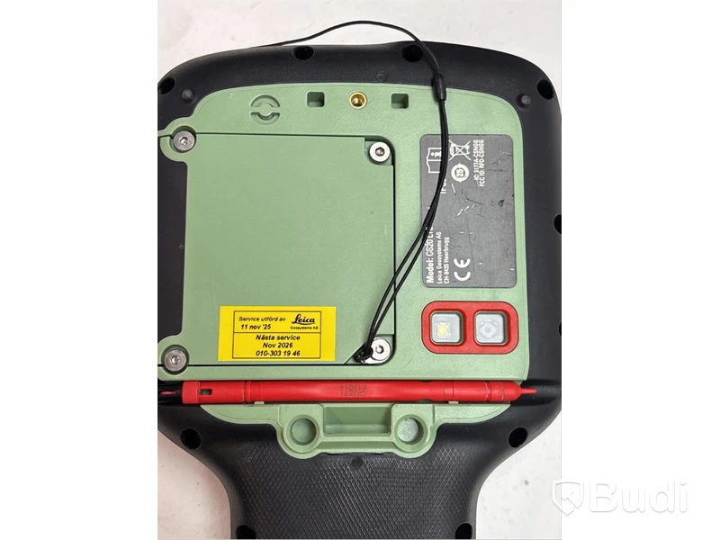 Leica Geosystem - fältdator, mätutrustning, teleskåpstång