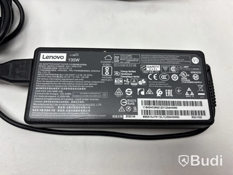 6 st. Laddare Lenovo inkl. HDMI-kabel