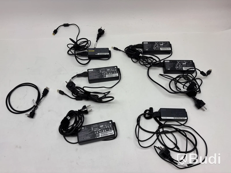 6 st. Laddare Lenovo inkl. HDMI-kabel