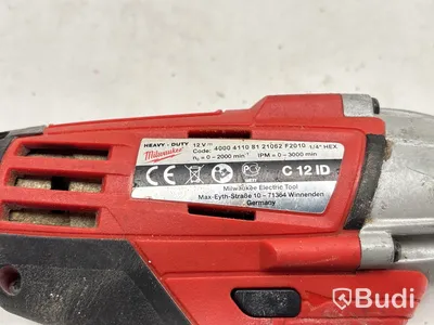 Slagskruvdragare Milwaukee, M12 C 12 ID