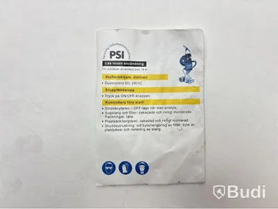 2 st. Dammsugare Dustcontrol, DC 2800C - Reparationsobjekt