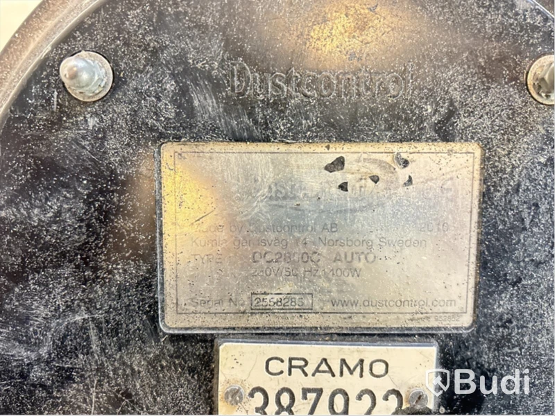 2 st. Dammsugare Dustcontrol, DC 2800C - Reparationsobjekt