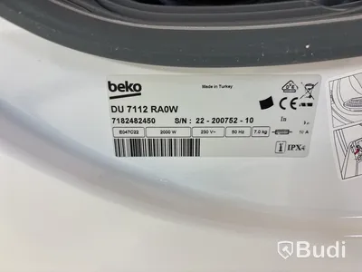 Kondenstorktumlare Beko, Du 7112 ra0w