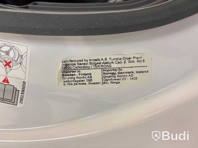 Kondenstorktumlare Beko, Du 7112 ra0w
